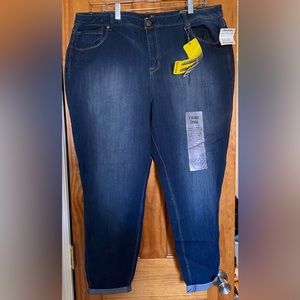 Blue women’s designer jeans